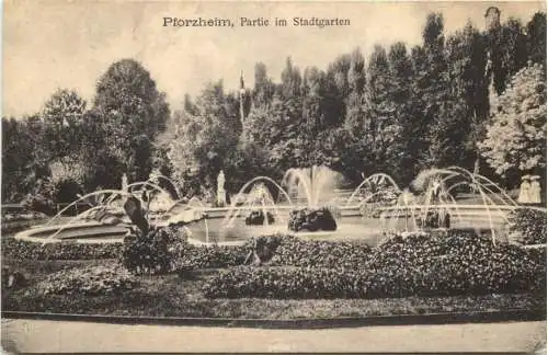 Pforzheim - Partie im Stadtgarten -776532