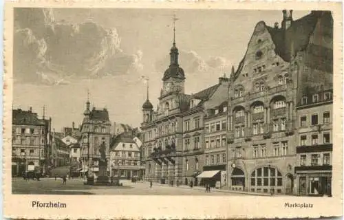 Pforzheim - Marktplatz -776502