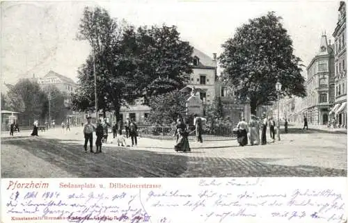 Pforzheim - Sedansplatz -776476