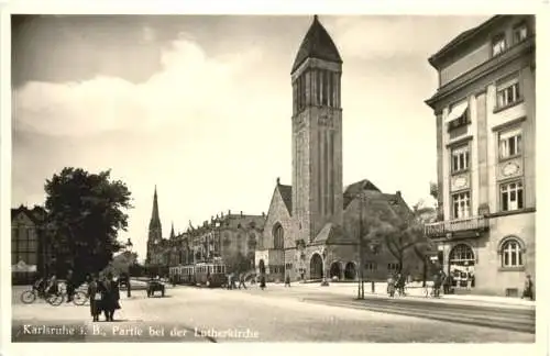 Karlsruhe - Partie bei der Lutherkirche -776622