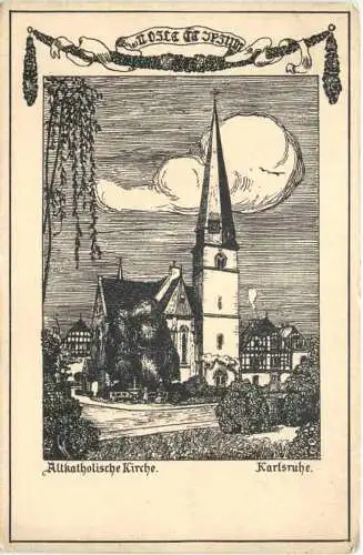 Karlsruhe - Altkatholische Kirche -776596