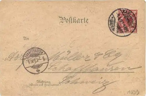 Gruss aus Karlsruhe - Litho -776758