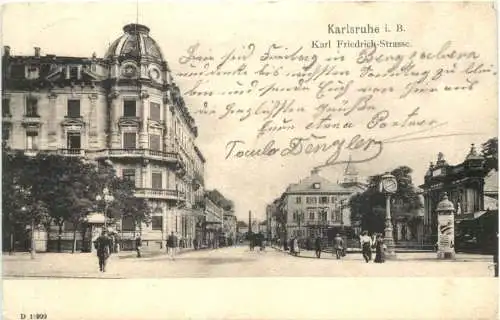 Karlsruhe - Karl Friedrich Strasse -776614