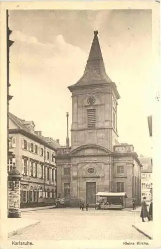 Karlsruhe - Kleine Kirche -776664