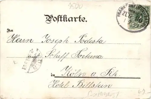 Gruss aus Karlsruhe - Litho -776826