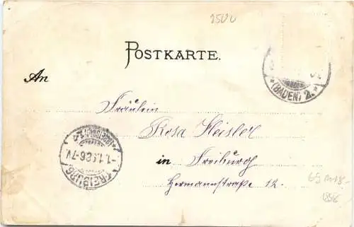 Gruss aus Karlsruhe - Litho -776750