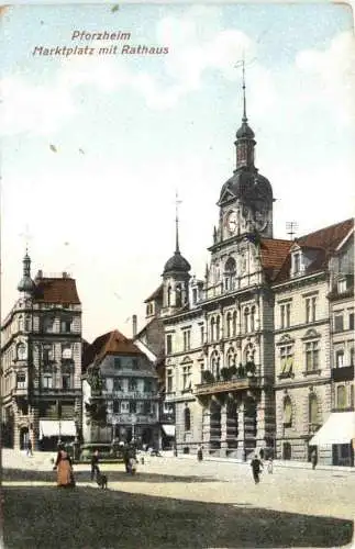 Pforzheim - MArktplatz -776942