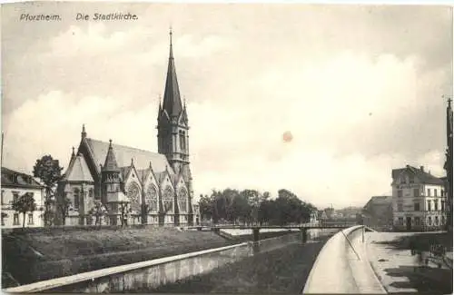 Pforzheim - Stadtkirche -777000