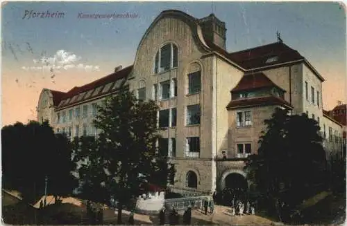 Pforzheim - Kunstgewerbeschule -777048