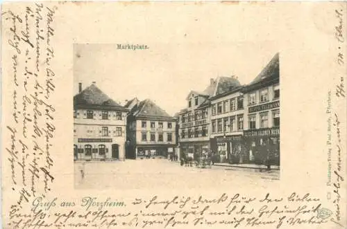 Pforzheim - Marktplatz -776974