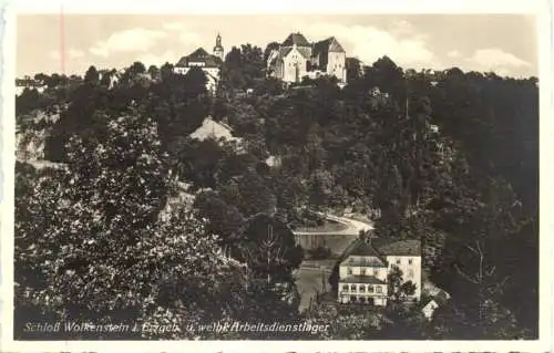 Schloß Wolkenstein und weibl. Abrbeitsdienstlager -777482