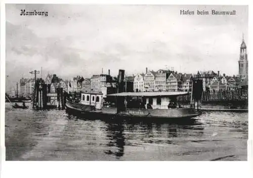 Ship Dampfer Bertheau - Hamburg -780292