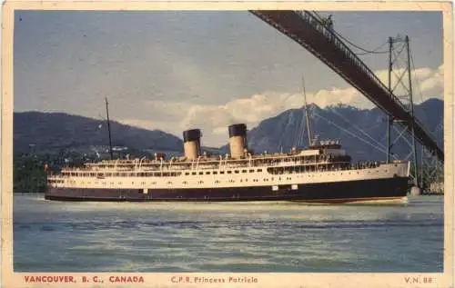 Dampfer CPR Princess Patricia - Vancouver -780190