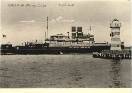 Warnemünde - Trjektschiff Prinz Christian -780402