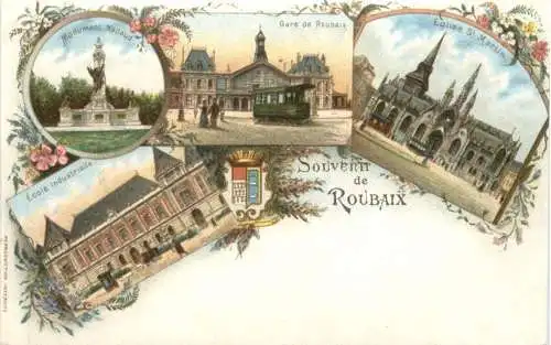 Souvenir de ROubaix - Litho -780538