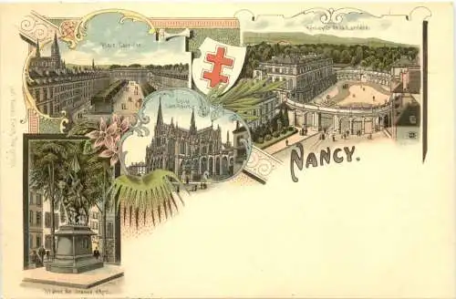 Souvenir de Nancy - Litho -780468