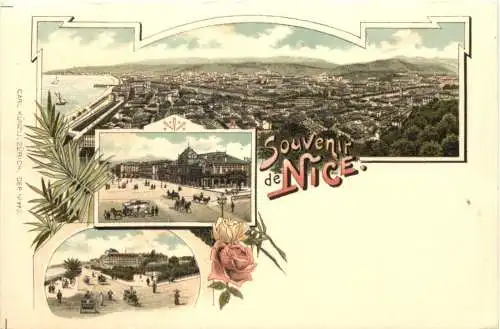 Souvenir de Nice - Litho -780482