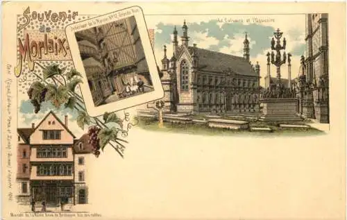 Souvenir de Morlaix - Litho -780470