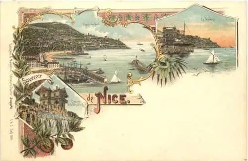 Souvenir de Nice - Litho -780490