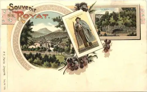 Souvenir de Royat - Litho -780550