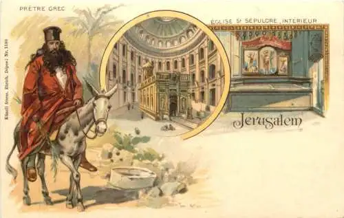 Jerusalem - Litho -780634