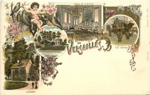 Souvenir de Versailles - Litho -780738