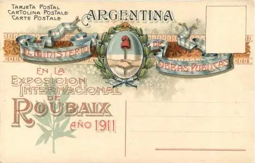 Argentina - Puerto del Rosario - Litho -780704