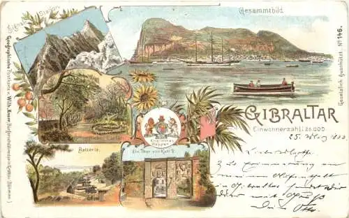 Gibraltar - Litho 1899 -780754