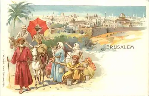 Jerusalem - Litho -780636