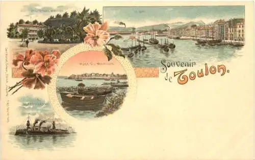 Souvenir de Toulon - Litho - Verlag Carl Künzli -780744