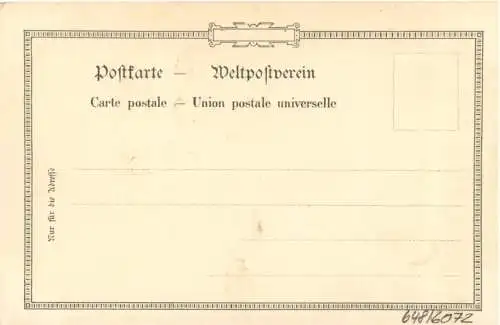 Jerusalem - Kaiserreise 1898 - Litho -780682