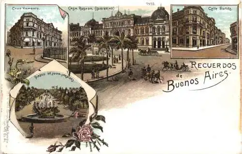 Recuerdos de Buenos Aires - Litho -780700