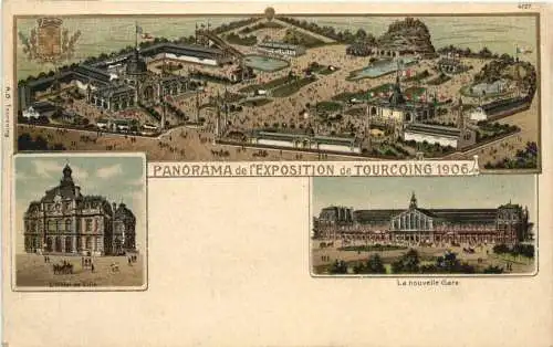 Tourcoing - Expositon 1906 - Litho -780736