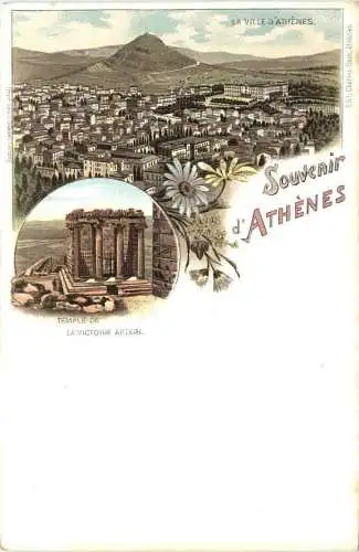 Souvenir de Athenes - Litho -780770