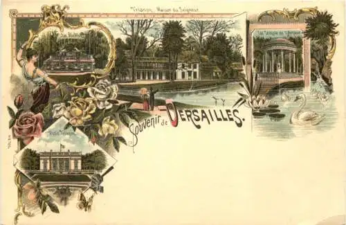 Souvenir de Versailles - Litho -780766