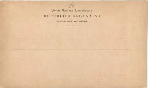 Argentina - Recuerdo del Rosario - Litho -780794