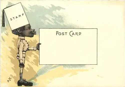 Kolonien Afrika Post Card - Litho -780904