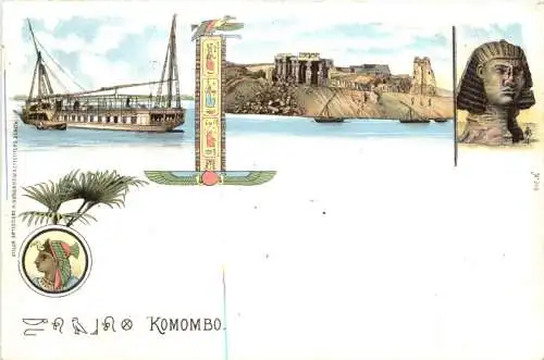 Egypt - Komombo- Litho -780948