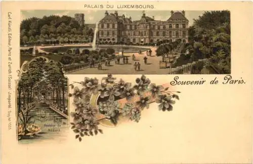 Souvenir de Paris - Litho -781038