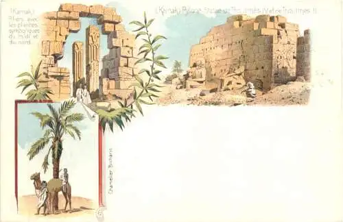 Egypt - Kranak Pylone- Litho -780920