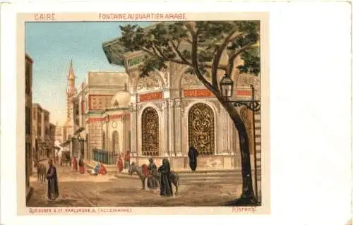 Egypt - Cairo - Litho -781012