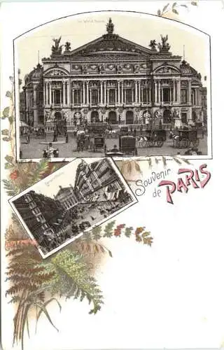 Souvenir de Paris - Litho -781084