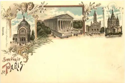 Souvenir de Paris - Litho -781138