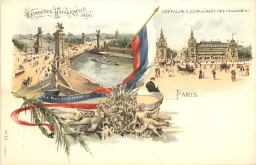 Paris - Exposition Universelle 1900 - Litho -781174