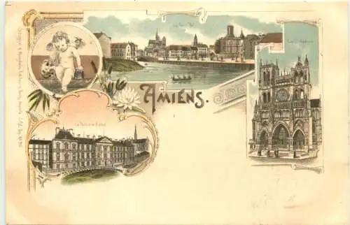 Souvenir d Amiens - Litho -781214