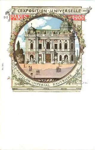 Paris - Exposition Universelle 1900 - Litho -781204