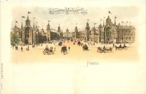 Paris - Exposition Universelle 1900 - Litho -781182