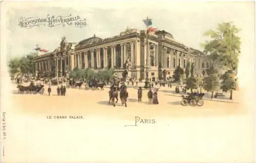 Paris - Exposition Universelle 1900 - Litho -781180