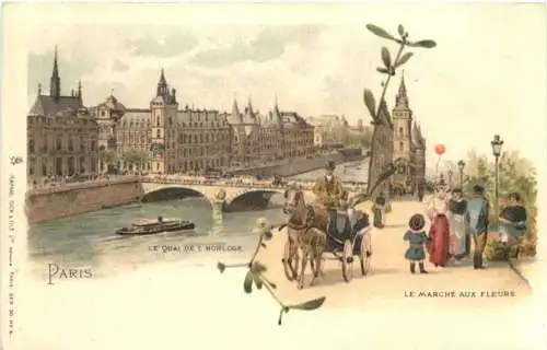 Souvenir de Paris - Litho -781150