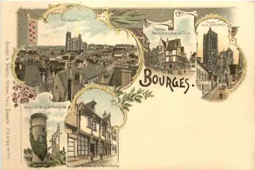 Bourges - Litho -781230